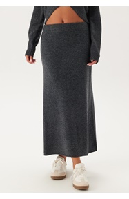 Pieces Pcnanu Hw Long Knit Skirt Bc