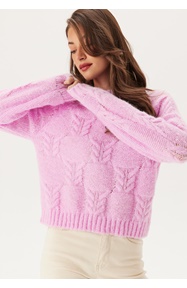 Pieces Pcneo Ls Oneck Knit