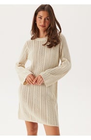 Pieces Pcnuka Ls O-neck Knit Dress