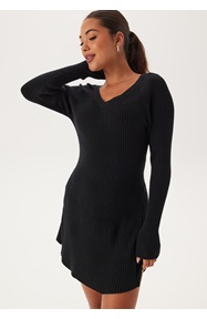 Pieces Pcprista Ls V-neck Knit Dress