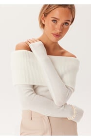 Pieces Pcriko Ls Off Shoulder Knit