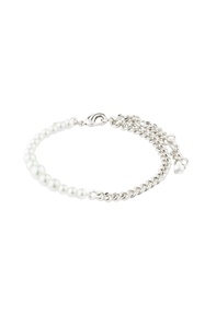 Pilgrim Relando Pearl Bracelet Silver-