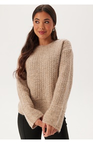 SELECTED FEMME Slfalva Structure Ls Knit O-ne