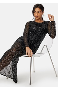 SELECTED FEMME Slfnoel Ls Ankle Sequins dress