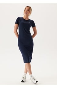 TOMMY JEANS Tjw Rib Bodycon Midi Dress