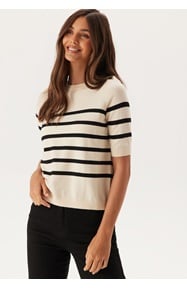 VERO MODA Vmsaba Plain Ss O-neck Pullove