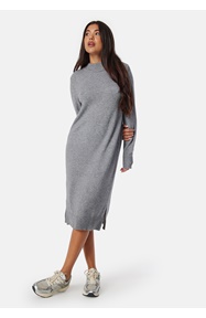 VILA Ril Crew Neck Midi Dress