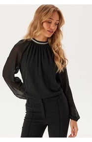 VILA Vianlis High Neck L/S TOP TOP 