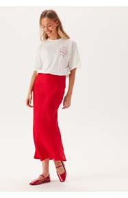 VILA Viellette Hw Long Skirt 