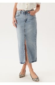 VILA Vijaf Hw Midi Denim Skirt-noos