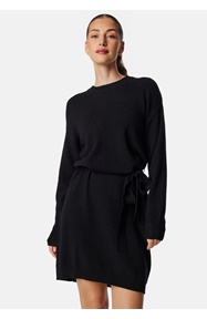 VILA Viril O-neck L/S BELT KNIT DRESS