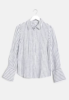 BUBBLEROOM CC Linen striped shirt Striped bubbleroom.fi