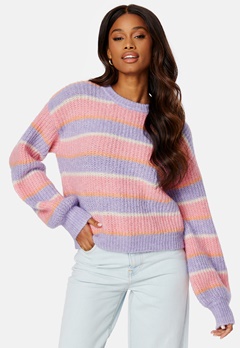 BUBBLEROOM Namila knitted sweater Striped bubbleroom.fi