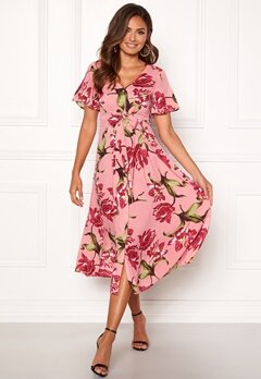 Happy Holly Denice dress Pink / Floral bubbleroom.fi
