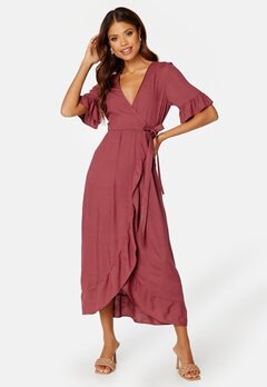Happy Holly Emmie maxi dress Old rose bubbleroom.fi