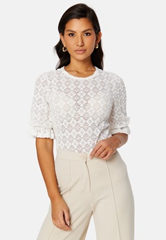 Happy Holly Padma lace top Offwhite bubbleroom.fi