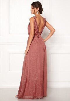 Moments New York Aster Chiffon Gown Old rose bubbleroom.fi