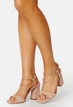 ONLY Alyx Life Chain Heeled Nude bubbleroom.fi