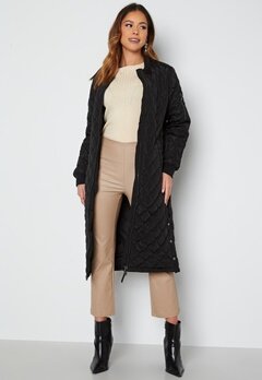 ONLY Jessica Long Quilted Coat Black bubbleroom.fi