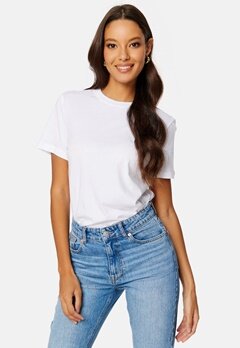 SELECTED FEMME Essential SS O-Neck Tee bubbleroom.fi