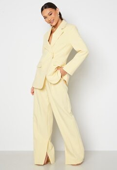 SELECTED FEMME Freddy MW Straight Pant Double Cream bubbleroom.fi