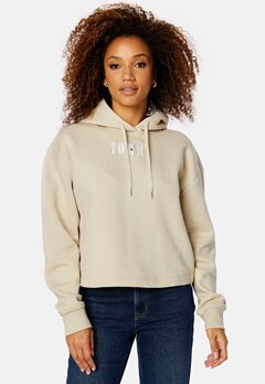 TOMMY JEANS Relaxed Essential Logo 2 Hoodie ACE Stony Beige
 bubbleroom.fi