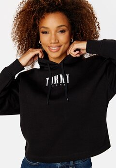 TOMMY JEANS Relaxed Essential Logo 2 Hoodie BDS Black
 bubbleroom.fi