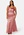 Bubbleroom Occasion Lucie Jacquard Gown Old rose bubbleroom.fi