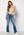 BUBBLEROOM Rebecca low waist flared jeans Medium denim bubbleroom.fi