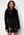 Chiara Forthi Arina heavy knit wrap jacket Black bubbleroom.fi
