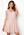 VILA Frej 2/4 Short Dress Peach Blush bubbleroom.fi