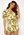 Girl In Mind Cecilla V Neck Playsuit Yellow Palm bubbleroom.fi