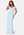 Goddiva Bardot Pleat Maxi Dress Powder Blue
 bubbleroom.fi