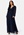 Goddiva Curve Long Sleeve Chiffon Maxi Curve Dress Navy
 bubbleroom.fi