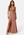 Goddiva Glitter Wrap Front Maxi Dress Dark Rose
 bubbleroom.fi