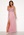 Goddiva Glitter Wrap Front Maxi Dress Pink bubbleroom.fi