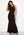 Goddiva Lace Fishtail Maxi Dress Black bubbleroom.fi