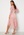 Goddiva Lace High Low Midi Dress Blush bubbleroom.fi