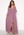 Goddiva Long Sleeve Chiffon Dress Dusty Lavendel bubbleroom.fi