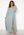 Goddiva Long Sleeve Chiffon Dress Sage Green bubbleroom.fi
