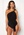 Goddiva Multi Tie Swimsuit Black bubbleroom.fi