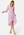 Happy Holly Ria high low dress Pink / Patterned bubbleroom.fi