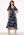Happy Holly Therese dress Dark blue / Floral bubbleroom.fi