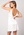 Moments New York Laylani Satin Dress White bubbleroom.fi