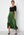 Object Collectors Item Sateen Wrap Skirt Fair Artichoke Green bubbleroom.fi