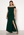 Goddiva Curve Off Shoulder Maxi Curve Dress Green bubbleroom.fi