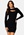 ONLY Liza L/S Peek-A-Boo Dress Black
 bubbleroom.fi
