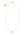 Marc Jacobs The Medallion Pendant 108 Cream/Gold bubbleroom.fi
