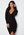 Trendyol Hannah Short V-Neck Dress Siyah/ Black bubbleroom.fi