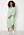 VILA Embrace 3/4 Puff Sleeve Midi Dress Grayed Jade bubbleroom.fi